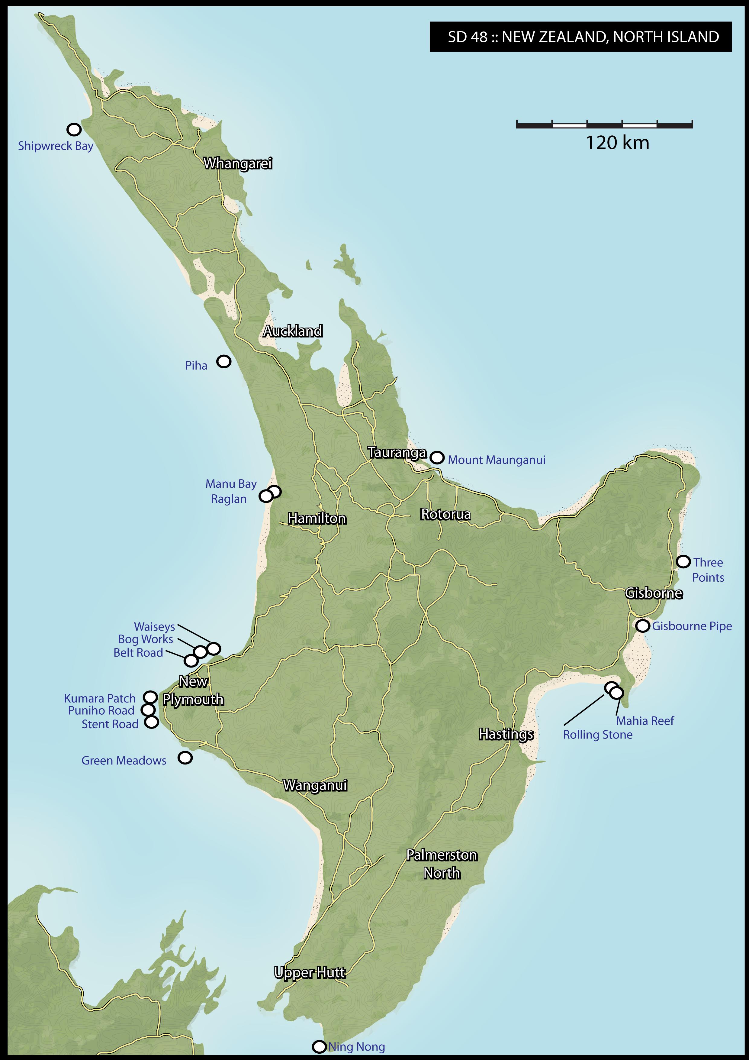 ニュージーランドサーフ地図 地図ニュージーランドサーフ オーストラリア ニュージーランド オセアニア