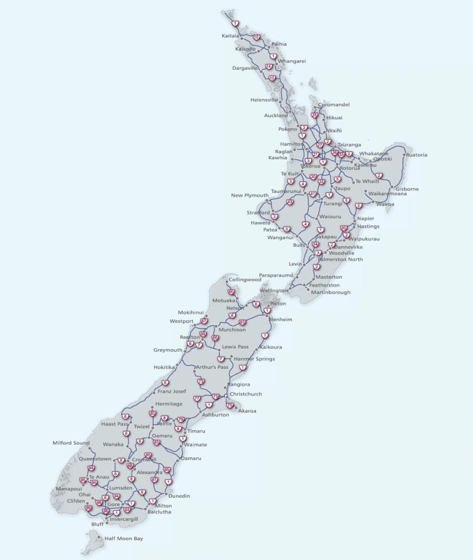 図ニュージーランド駆動