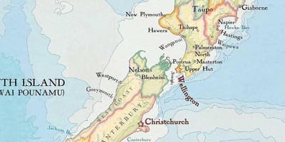 図ニュージーランド印刷